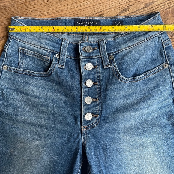 Lucy Brand (4/27) high rise skinny jeans Bridgette - Picture 4 of 5